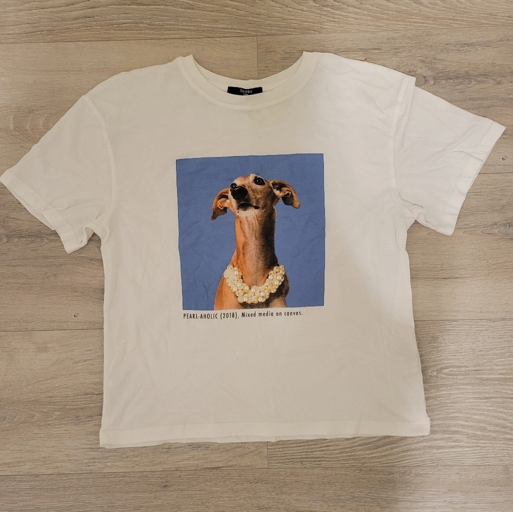 Bershka Pearl Dog Tee